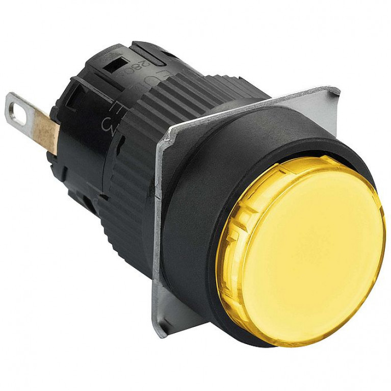Лампа сигнальная Schneider Electric Harmony, 16мм, 12В, DC, Оранжевый, XB6EAV5JP