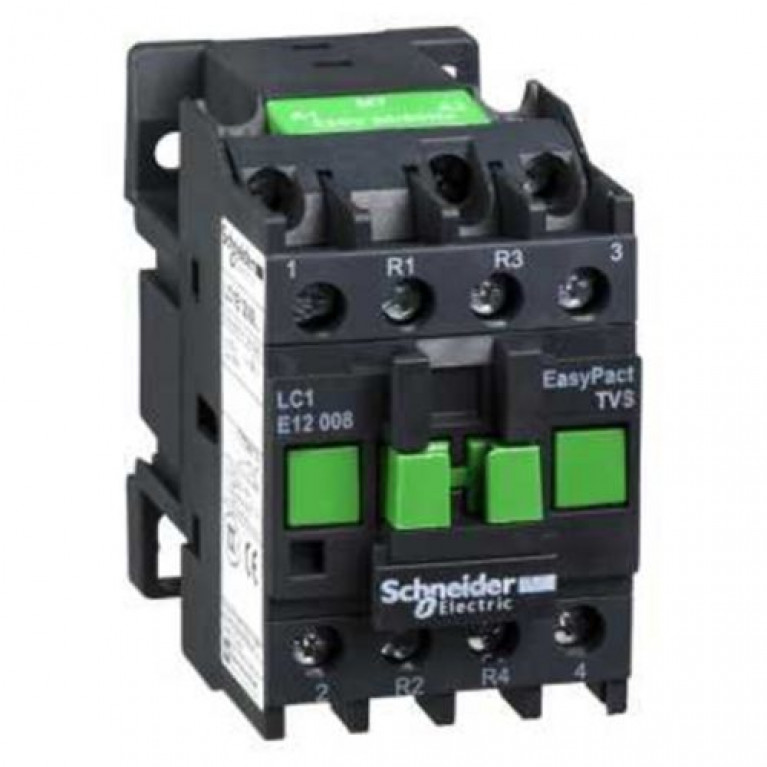 Контактор Schneider Electric EasyPact TVS 4P 25А 400//220В AC, LC1E12008M7