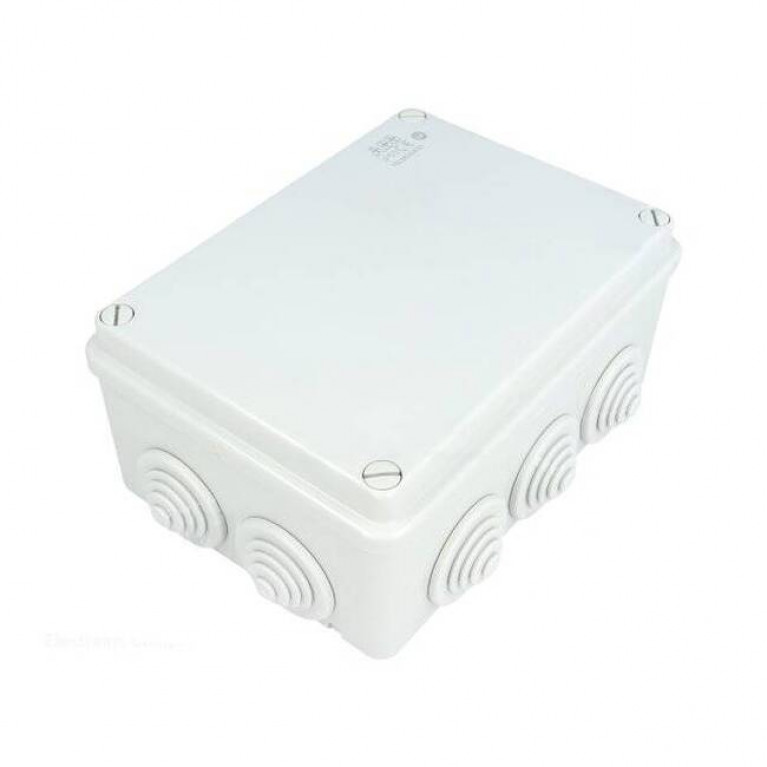 Коробка расп.гермет.с вводами пласт.винт IP55 153х110х66мм ШхВхГ