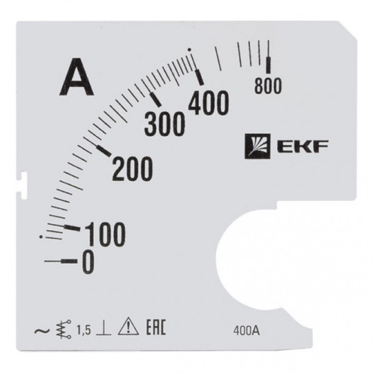 Шкала сменная для A961 400//5А-1,5 EKF PROxima