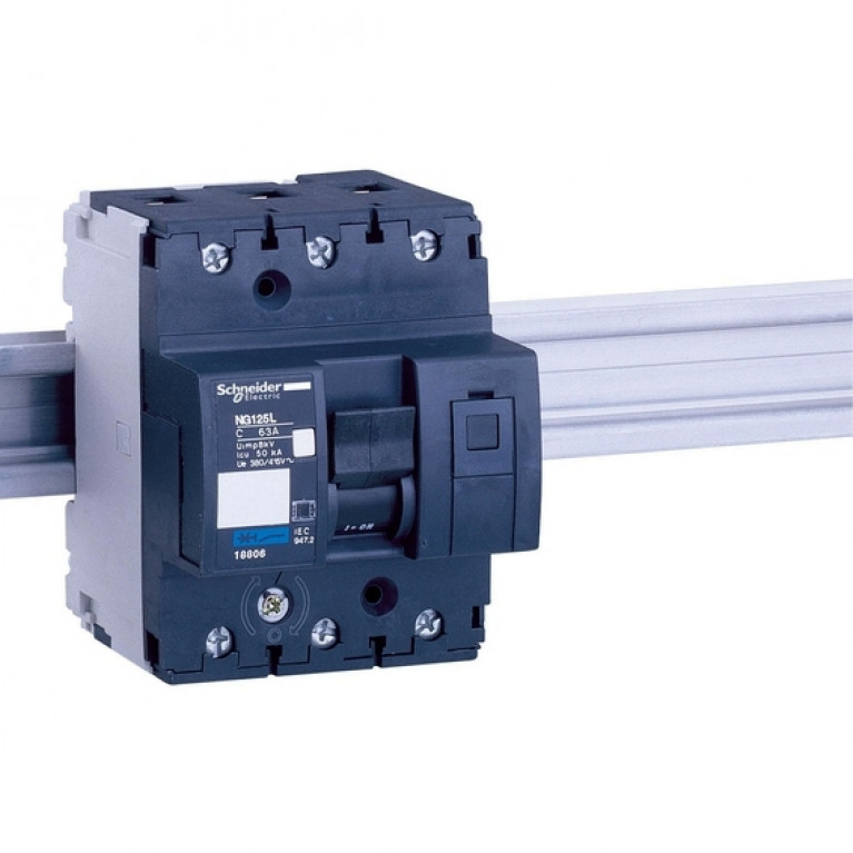 Автоматический выключатель Schneider Electric Acti9 3P 40А (D) 40кА, 18853