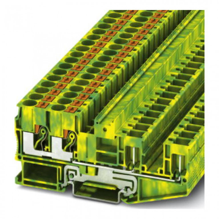 Клемма защитного провода PHOENIX CONTACT 0,5.6 мм², желто-зеленый, 3061842