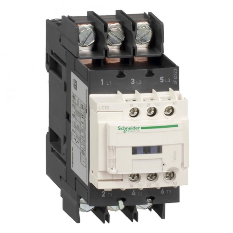 Контактор Schneider Electric TeSys LC1D 3P 65А 400//120В DC 30кВт, LC1D65A6GD