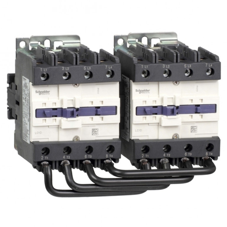 Реверсивный контактор Schneider Electric TeSys LC2D 4P 125А 400//220В AC, LC2D80004M7