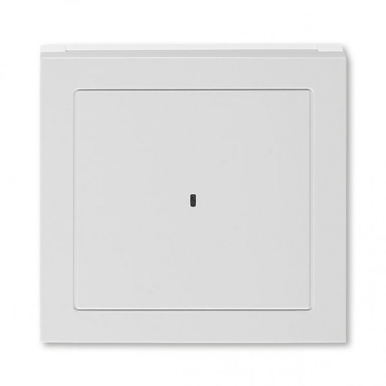 Накладка на карточный выключатель ABB LEVIT, серый // белый, 2CHH590700A4016