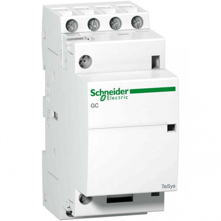 Модульный контактор Schneider Electric TeSys GC 4P 25А 415//110В AC, GC2504F6