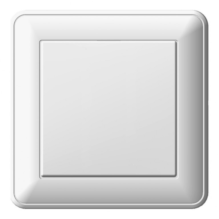 Переключатель 1-клавишный Schneider Electric W59, скрытый монтаж, белый, VS616-156B-18
