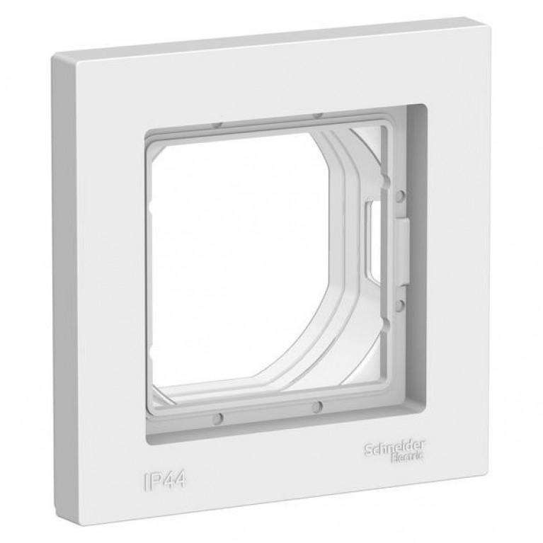 Рамка 1 пост Schneider Electric ATLASDESIGN, белый, ATN440101