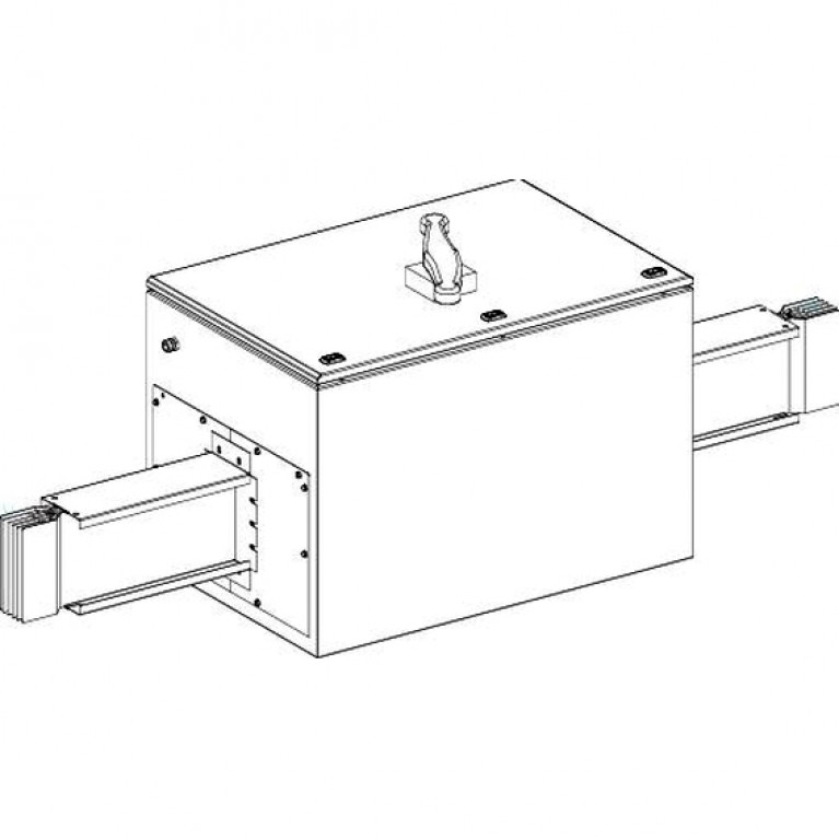 СЕКЦИЯ РАЗЪЕДИН. С АВТ.ВЫКЛ. COMPACT NS, 3L+N+PER, Cu, 1000А