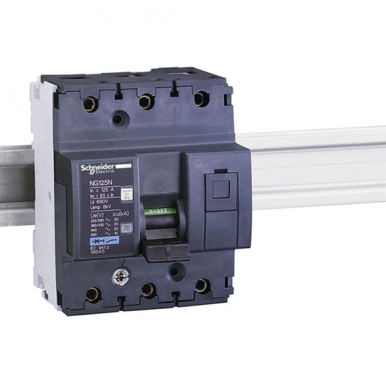 Автоматический выключатель Schneider Electric Acti9 3P 63А (C) 10кА, 18639