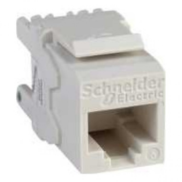 Модуль RJ45 Keystone Кат.6 UTP Белый