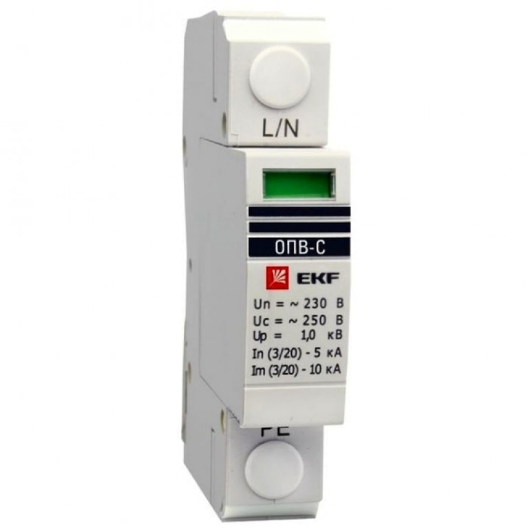 ОПВ-C//1P In 20кА 400В EKF PROxima
