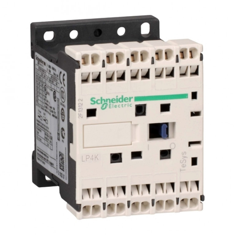 Контактор Schneider Electric TeSys LP4K 3P 6А 400//24В DC, LP4K06103BW3