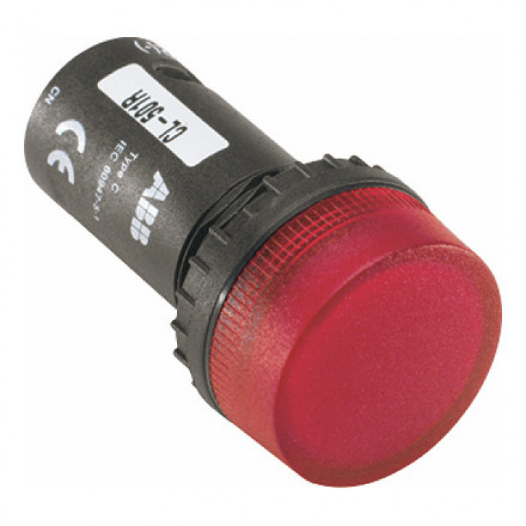 Лампа сигнальная ABB COS, 22мм, 380В, AC, Красный, 1SFA619402R5301