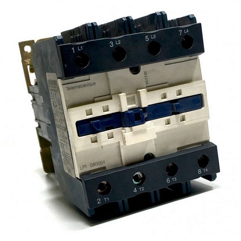 Контактор Schneider Electric TeSys LC1D 4P 200А 440//220В AC 90кВт, LC1D115004M7