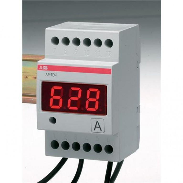 Амперметр щитовой ABB AMTD 999А DC, цифровой, кл.т. 0,5, 2CSM261073R1011