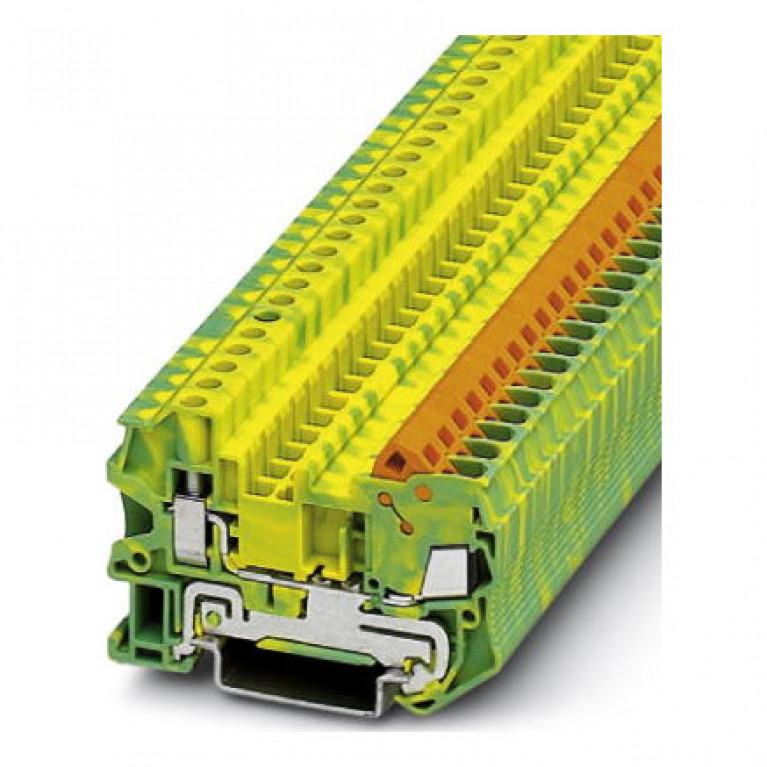 Клемма защитного провода PHOENIX CONTACT 0,5.2,5 мм², желто-зеленый, 3206555