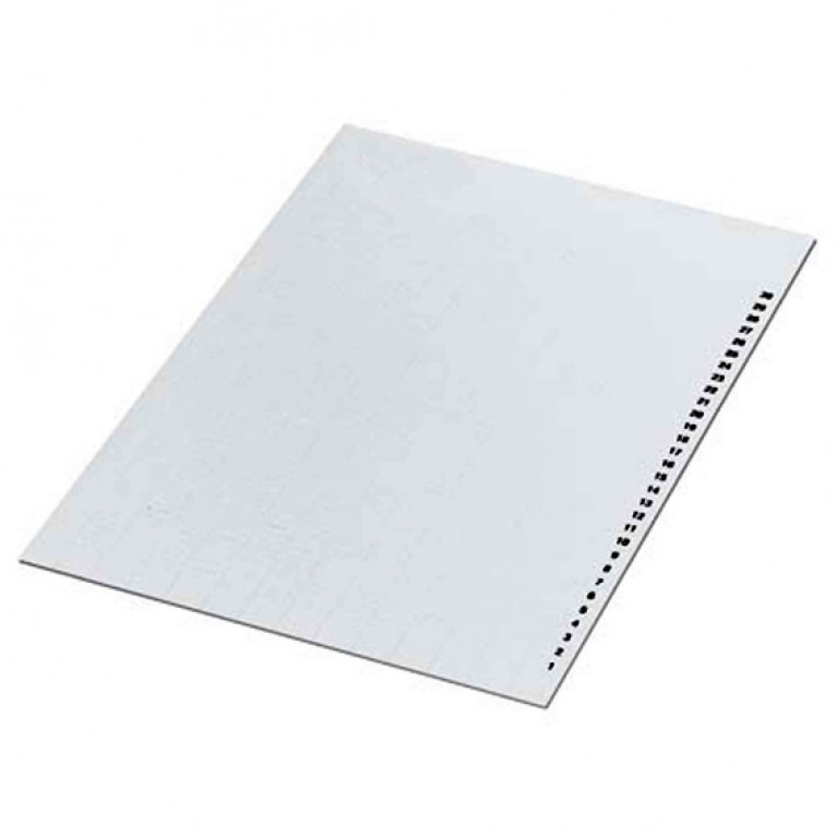 МАРКИР СТР A4 С 488 СИМВ 15X4MM, КАБ ДЛЯ NSYTRABCV ХОМУТОВ, БЕЛ