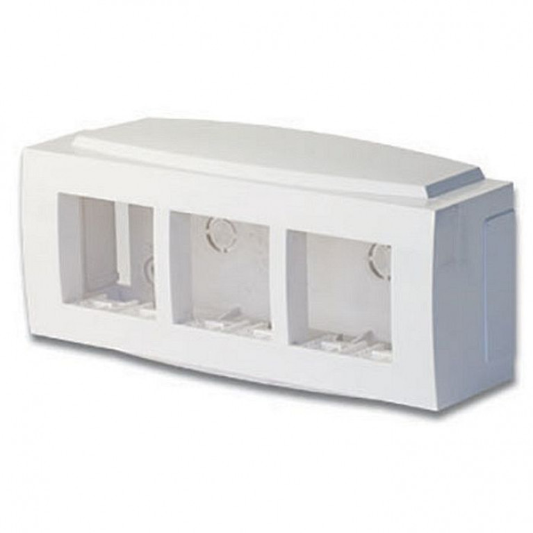 Модульная коробка для электроустановочных изделий Brava, 6 модулей (упак. 6шт)