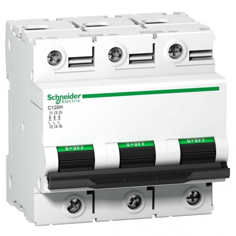 Автоматический выключатель Schneider Electric Acti9 3P 63А (B) 15кА, A9N18423