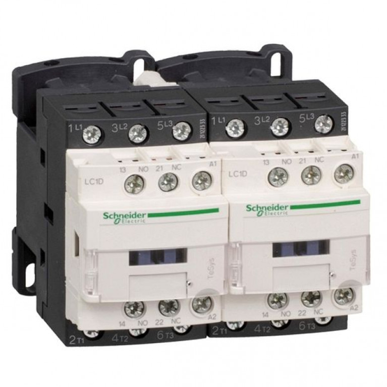Контактор Schneider Electric TeSys LC2D 3P 38А 400//24В DC 18.5кВт, LC2D38BD