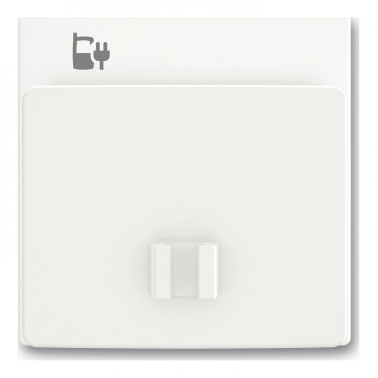 Накладка на розетку USB ABB FUTURE, белый бархат, 2CKA006400A0027