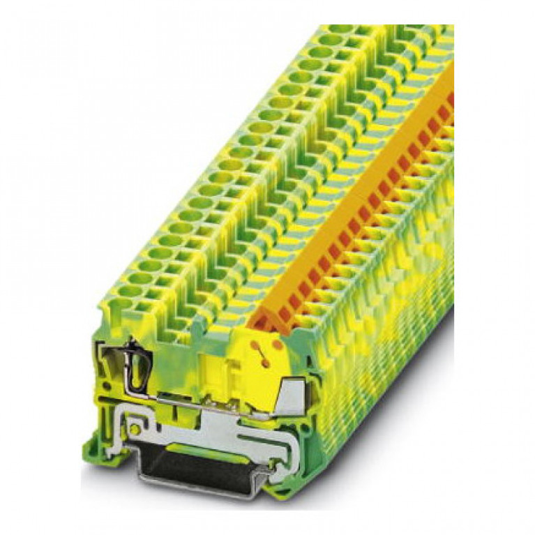 Клемма защитного провода PHOENIX CONTACT 0,25.1,5 мм², желто-зеленый, 3050154