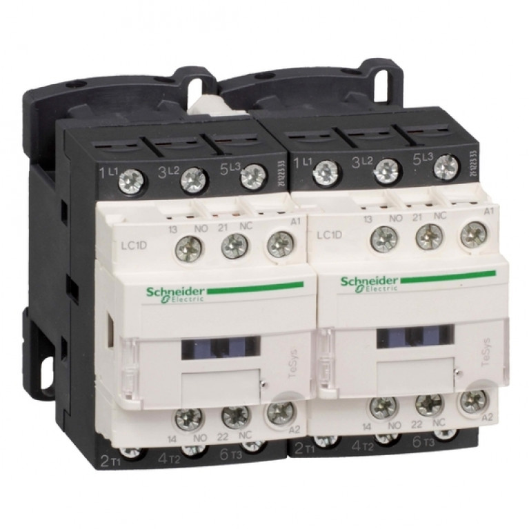 Контактор Schneider Electric TeSys LC2D 3P 9А 400//24В DC 4кВт, LC2D09BL