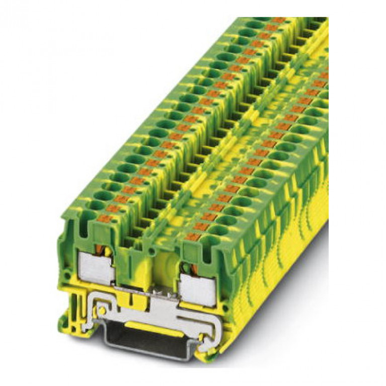 Клемма защитного провода PHOENIX CONTACT 0,2.4 мм², желто-зеленый, 3211766