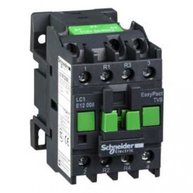 Контактор Schneider Electric EasyPact TVS 4P 25А 400//110В AC, LC1E12008F7