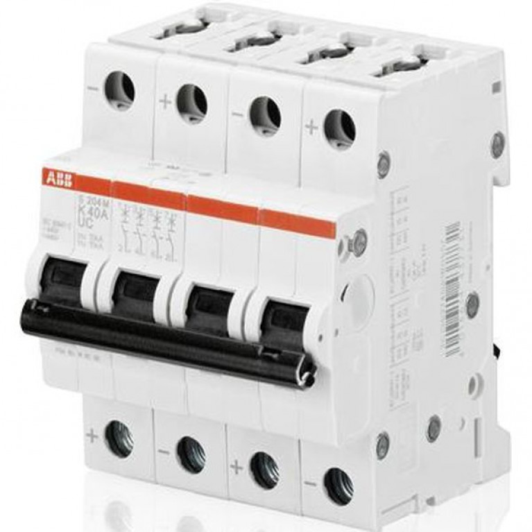 Автоматический выключатель ABB S200 4P 0.5А (K) 10кА, 2CDS274061R0157