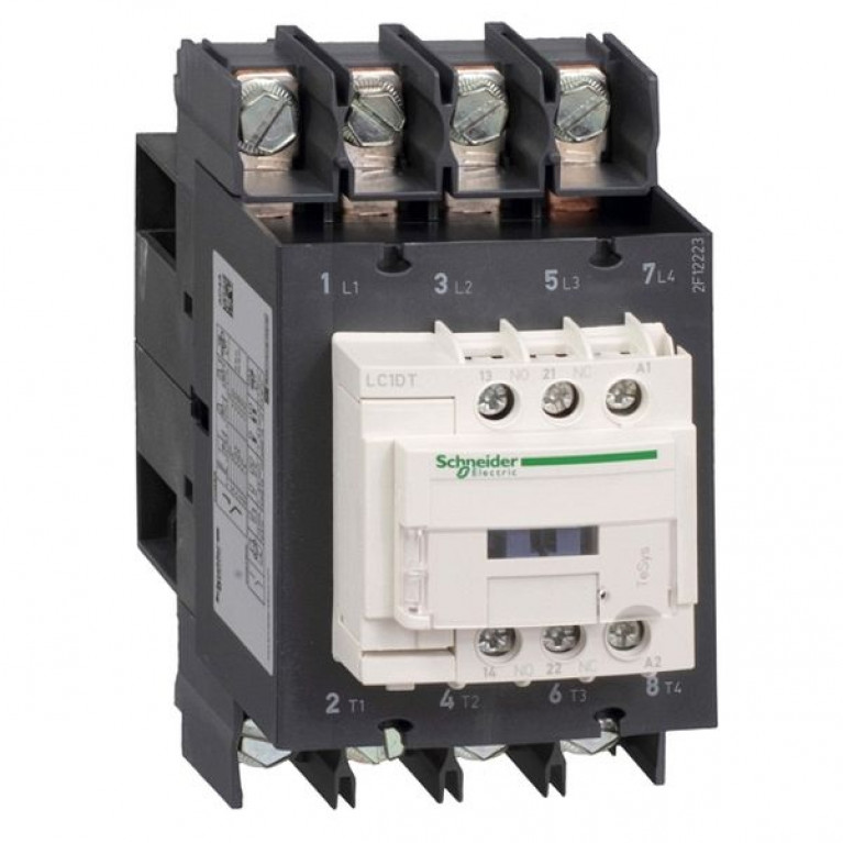 Контактор Schneider Electric TeSys LC1D 4P 60А 400//42В AC 18.5кВт, LC1DT60A6D7
