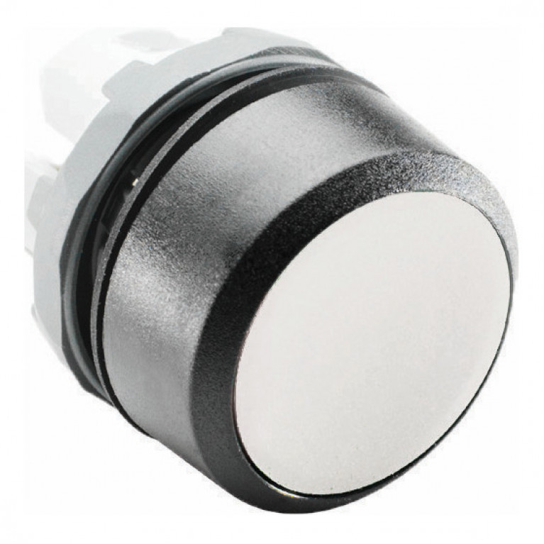Кнопка MP1-10W белая (только корпус) без подсветки без фиксации