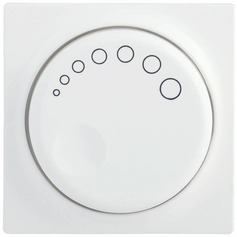 Накладка на светорегулятор IEK BOLERO, белый, ENB10-D-K01