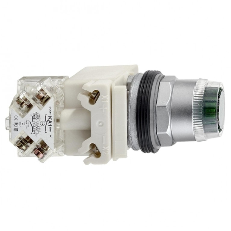 Кнопка Schneider Electric Harmony 30 мм, 24В, IP66, Красный, 9001K1L35LRRH13