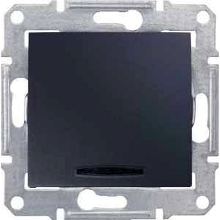 Переключатель 1-клавишный Schneider Electric SEDNA, с подсветкой, скрытый монтаж, графит, SDN0501170 Переключатель 1-клавишный Schneider Electric SEDNA, с подсветкой, скрытый монтаж, графит, SDN0501170