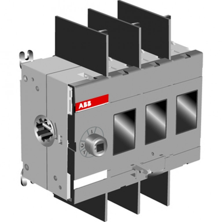 Рубильник ABB OT200 200А 3P, фронтальное исполнение, без рукоятки, 1SCA022744R2590