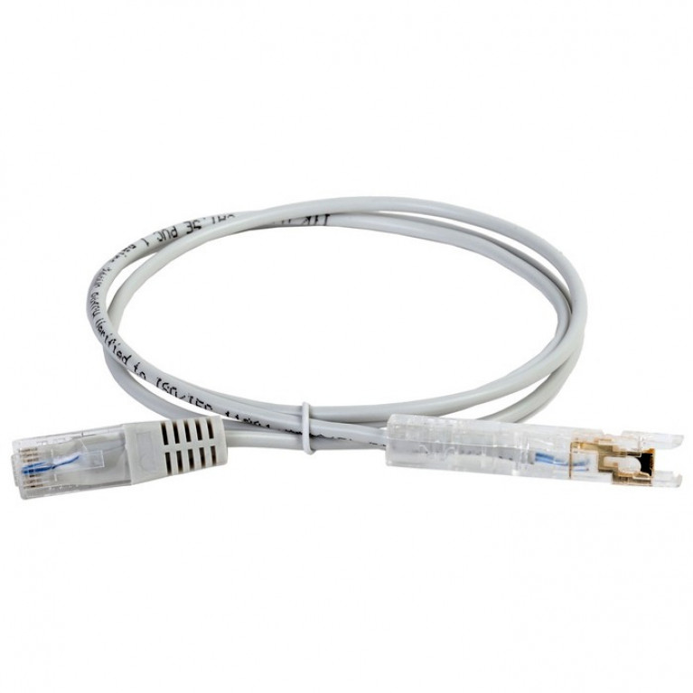 ITK Патч-корд 110-RJ45 1 пара, кат.5Е, 1м, серый