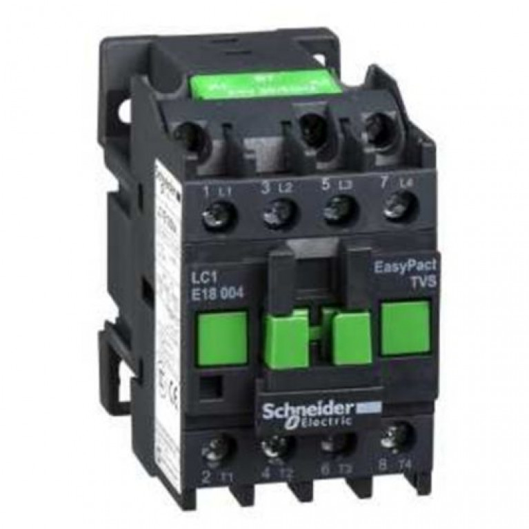 Контактор Schneider Electric EasyPact TVS 4P 32А 400//24В AC, LC1E18004B7