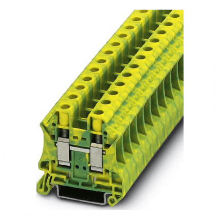 Клемма защитного провода PHOENIX CONTACT 0,5.16 мм², желто-зеленый, 3044173