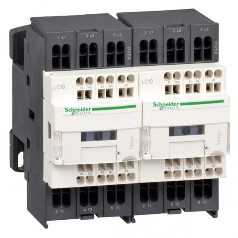 Контактор Schneider Electric TeSys LC2D 3P 9А 400//24В DC 4кВт, LC2D093BL