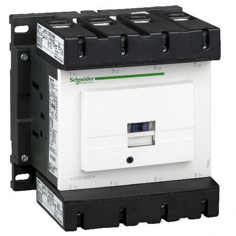 Контактор Schneider Electric TeSys LC1D 3P 115А 400//230В AC, LC1D1156P7