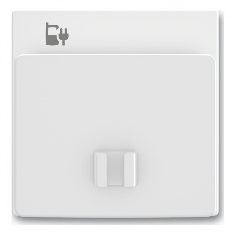 Накладка на розетку USB ABB FUTURE, альпийский белый, 2CKA006400A0019