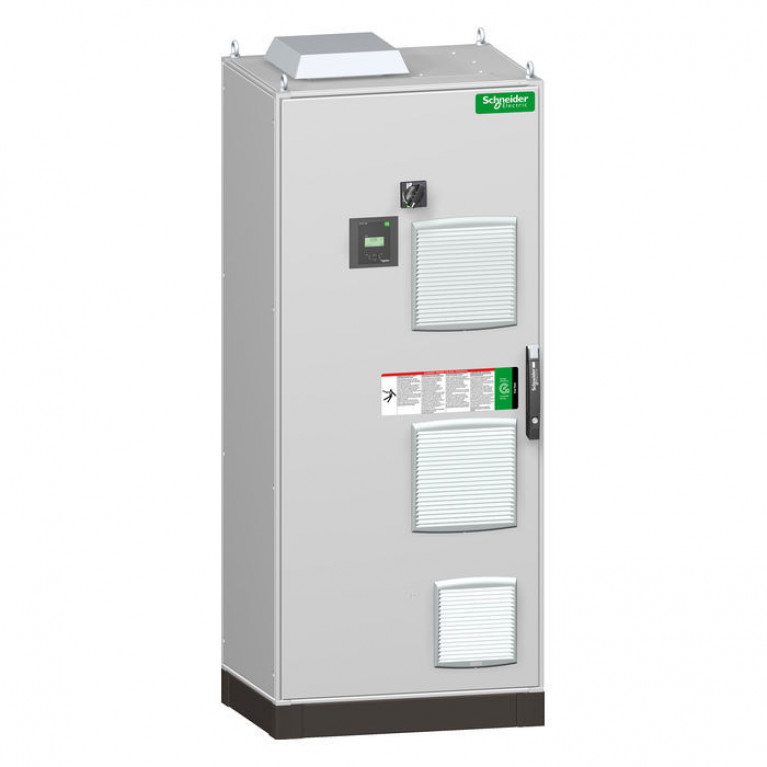 УКРМ VarSet 225 кВАр 400В для загрязненной сети DR3,8 с авт. выкл., ввод сверху
