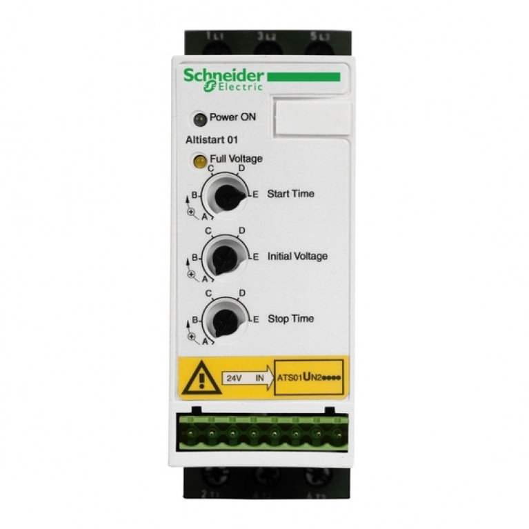 Schneider Electric ALTISTART 9А, 200//24В, ATSU01N209LT