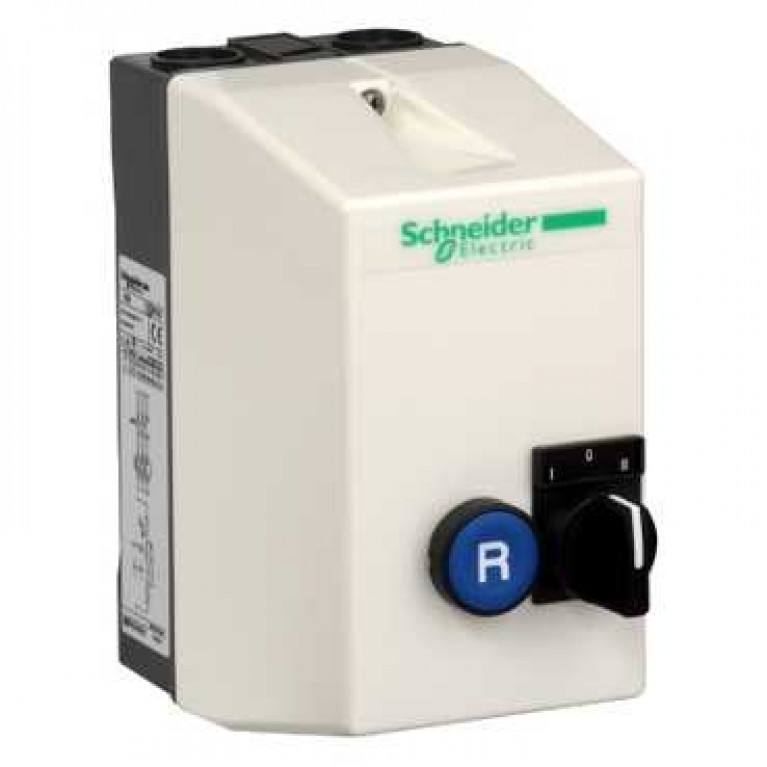 Пускатель в корпусе Schneider Electric TeSys LE 25А, 11кВт 400//400В, LE1D25Q7A09