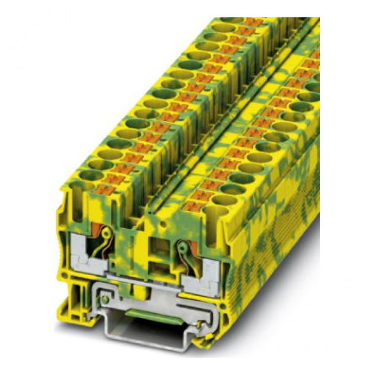 Клемма защитного провода PHOENIX CONTACT 0,5.6 мм², желто-зеленый, 3211822