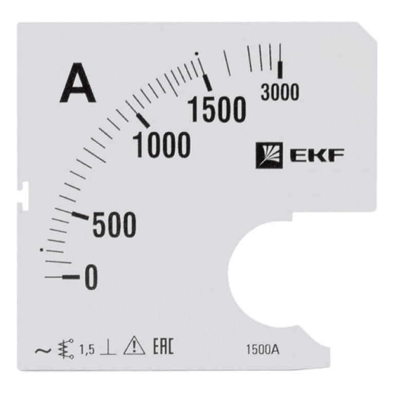 Шкала сменная для A961 1500//5А-1,5 EKF PROxima