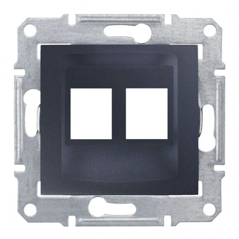 Адаптор х2 AMP MOL KEL cat5e 6 UTP гр