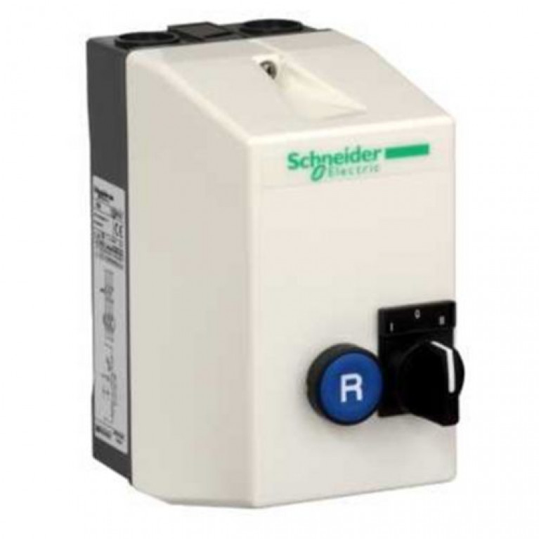 Пускатель в корпусе Schneider Electric TeSys LE 25А, 11кВт 400//220В, LE1D25M7A09